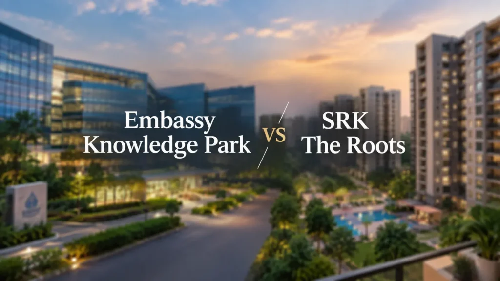 Embassy Knowledge Park vs SRK The Roots